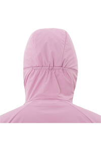 Salomon chaqueta impermeable mujer OUTWIND MORADO vista detalle