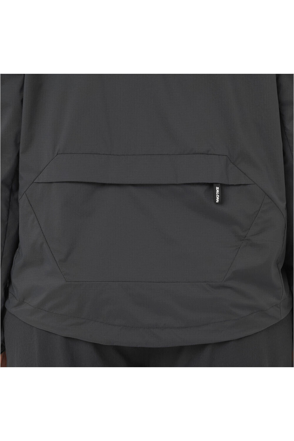 Salomon chaqueta impermeable mujer OUTWIND NEGRO 05