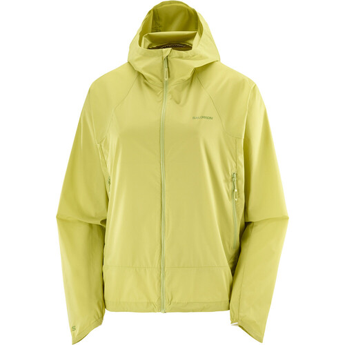 Salomon chaqueta impermeable mujer OUTWIND VERDE