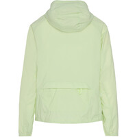 Salomon chaqueta impermeable mujer OUTWIND VERDE vista trasera