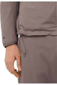 Salomon chaqueta outdoor hombre MOUNTAIN FLEX NEGRO vista detalle