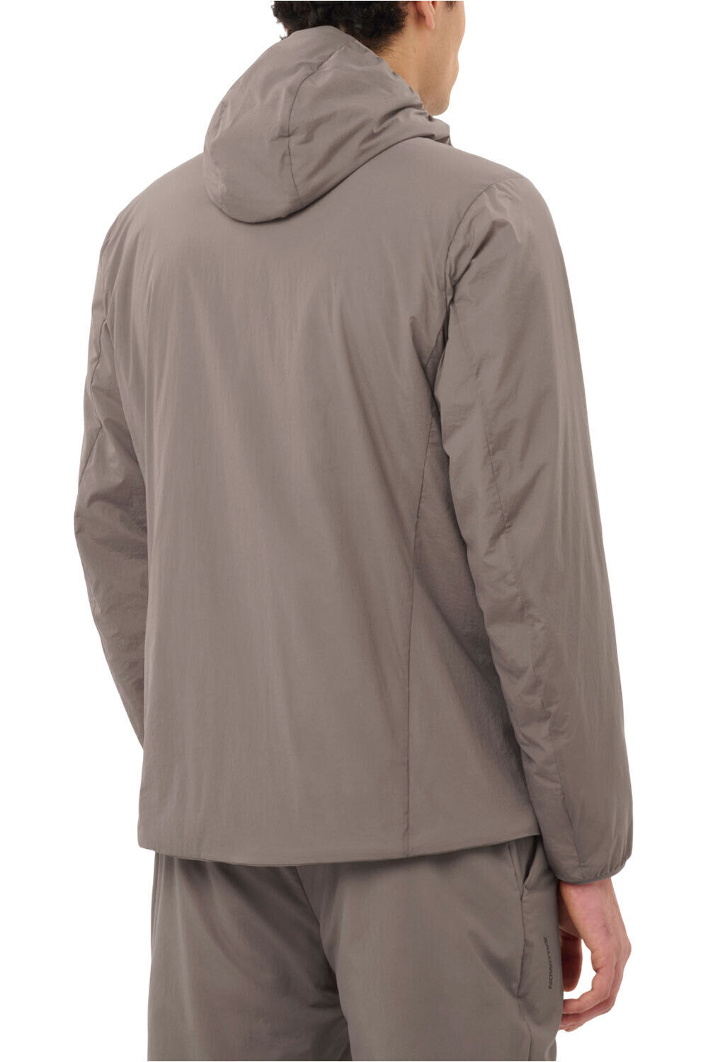Salomon chaqueta outdoor hombre MOUNTAIN FLEX NEGRO vista trasera