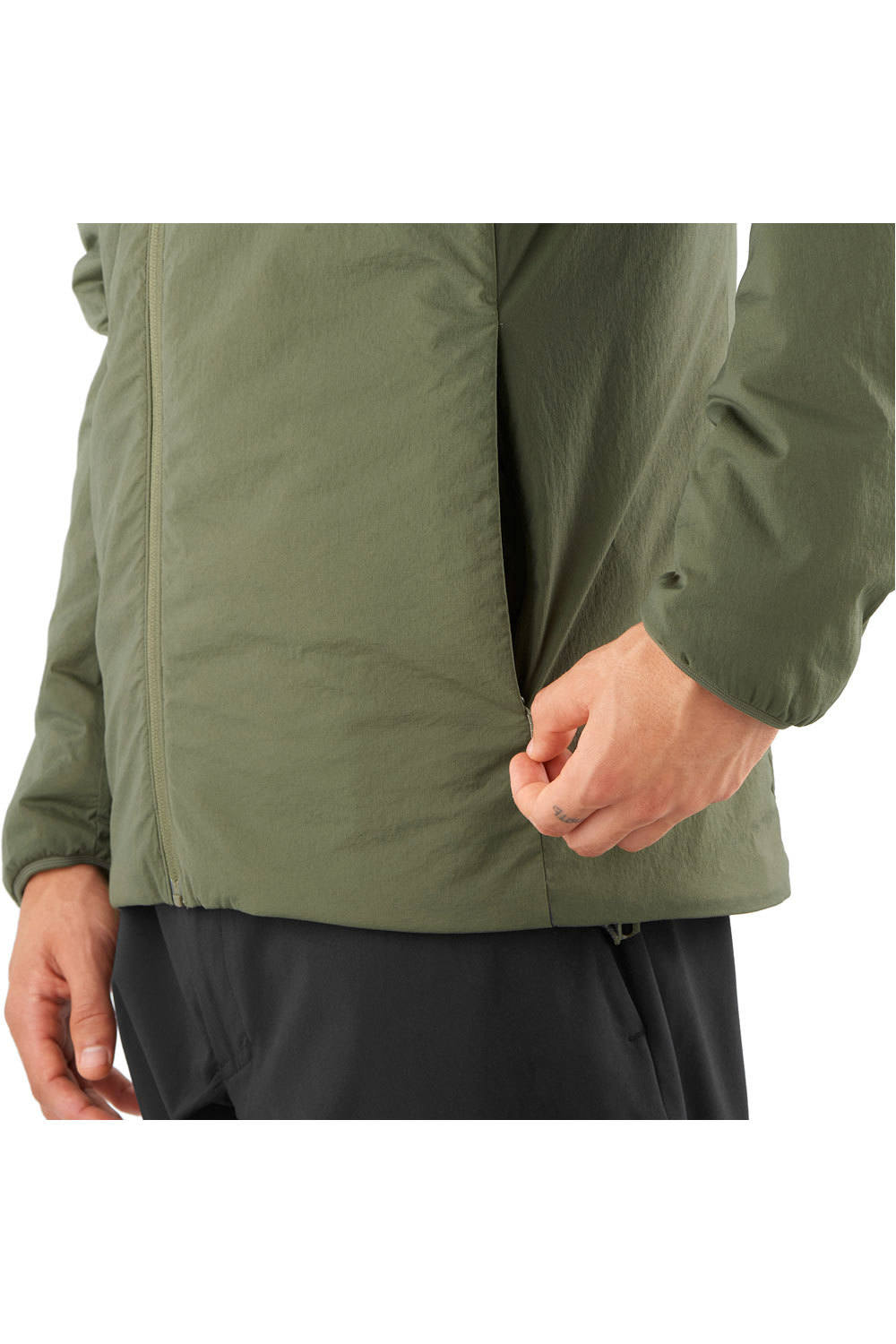 Salomon chaqueta outdoor hombre MOUNTAIN FLEX VERDE 04