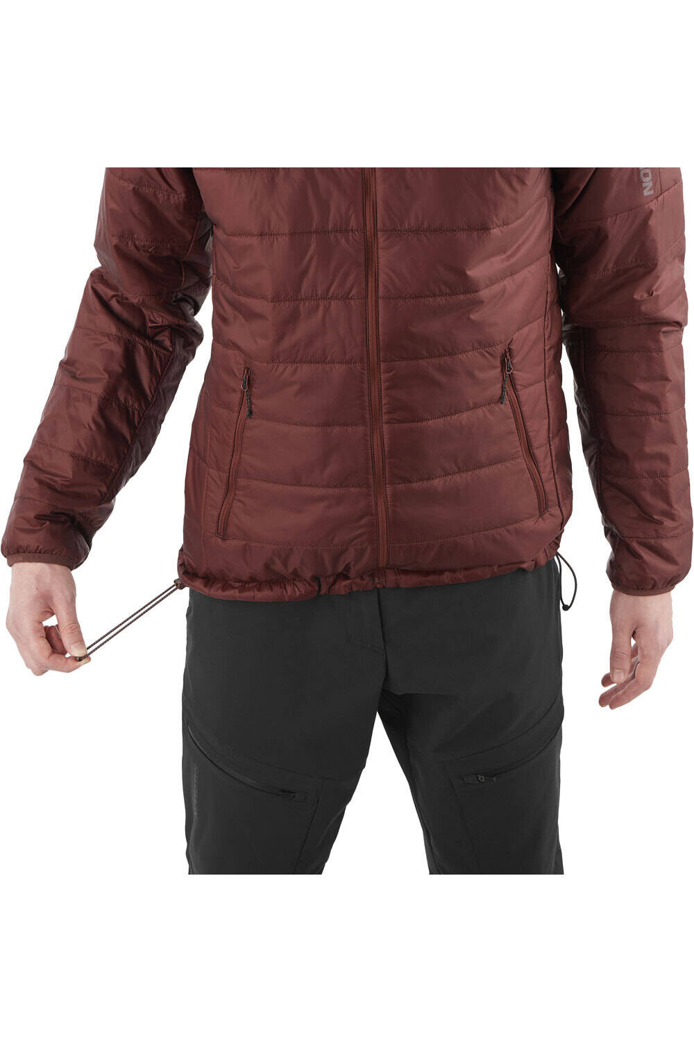 Salomon chaqueta outdoor hombre OUTLINE ROJO 03