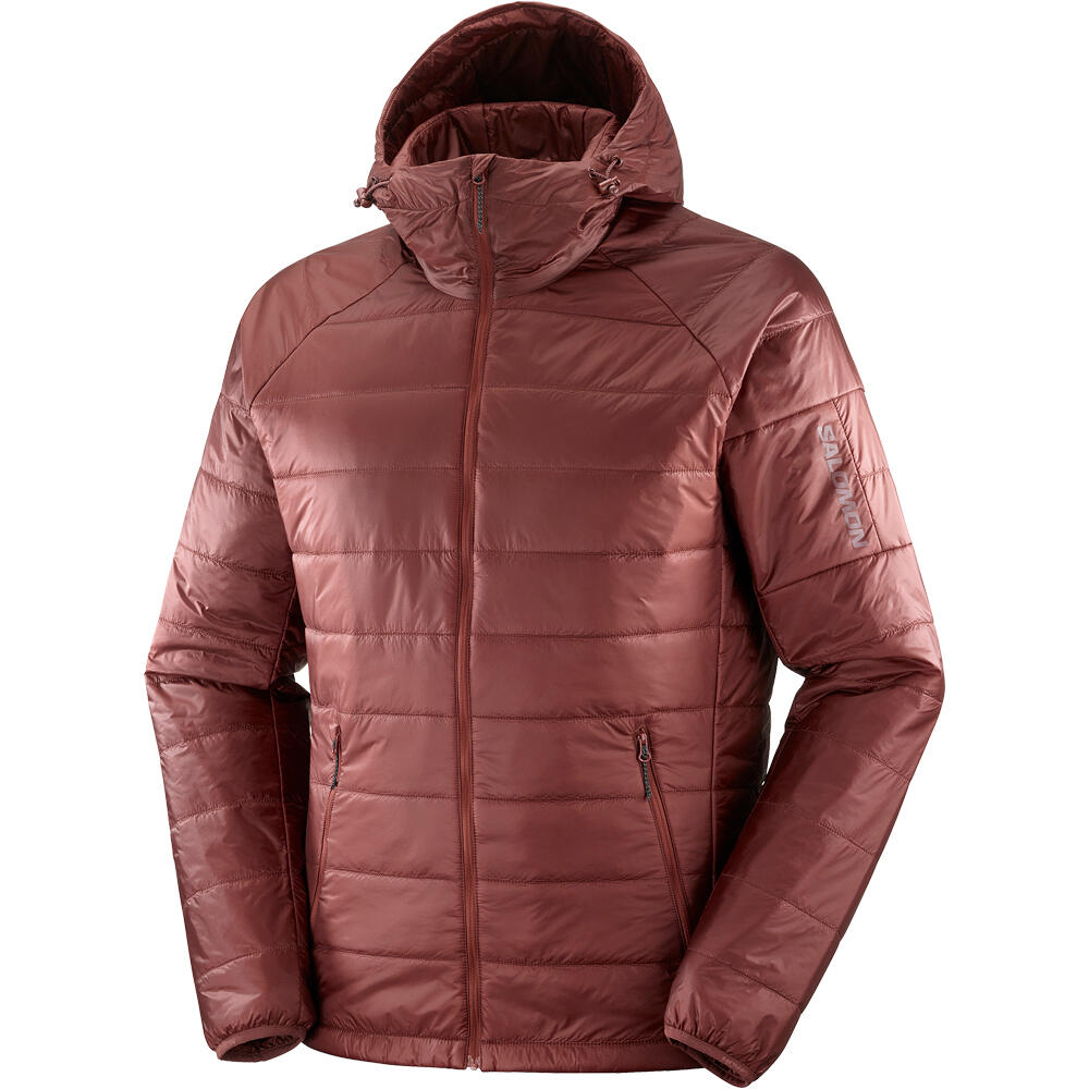 Salomon chaqueta outdoor hombre OUTLINE ROJO 06