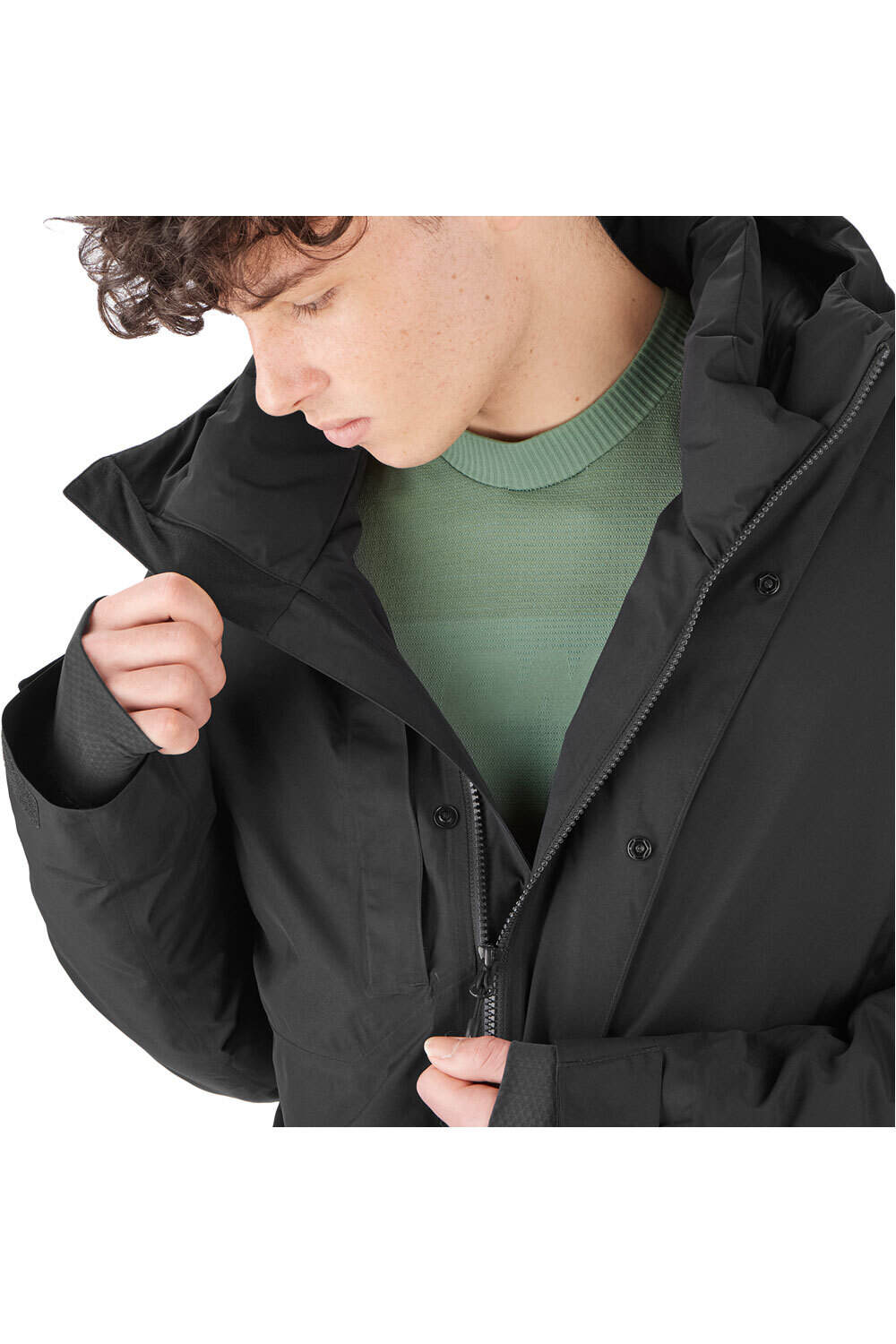 Salomon chaqueta outdoor hombre PATROLLER GORE-TEX NEGRO 06