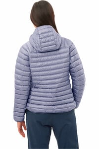 Salomon chaqueta outdoor mujer ELIXIR MICRO DOWN AZUL vista trasera
