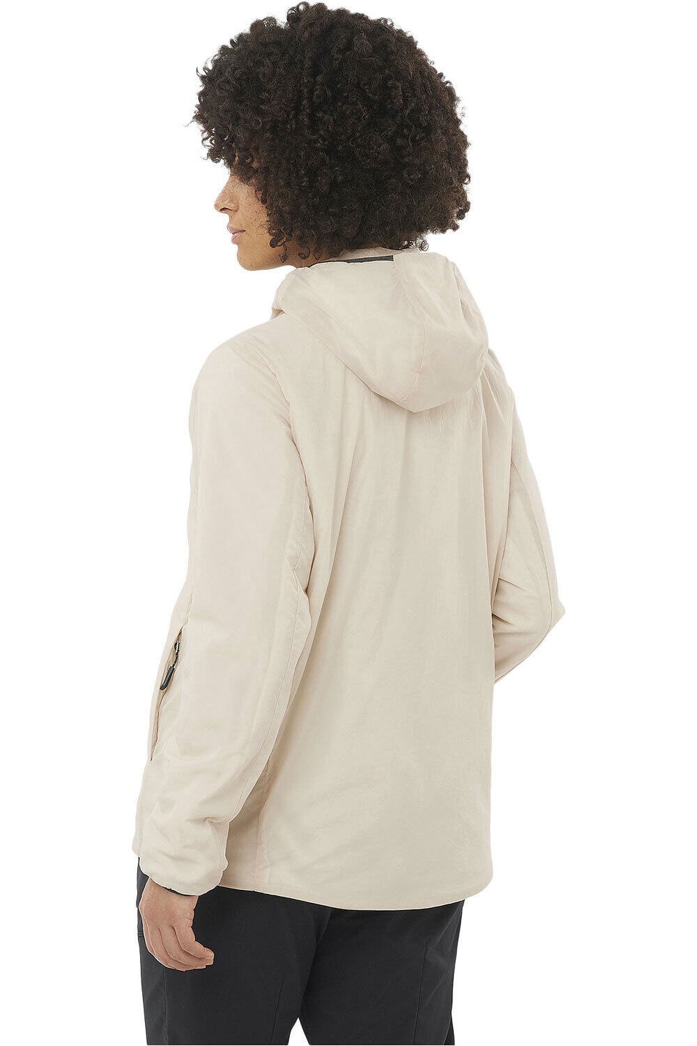 Salomon chaqueta outdoor mujer MOUNTAIN FLEX MARRON vista trasera