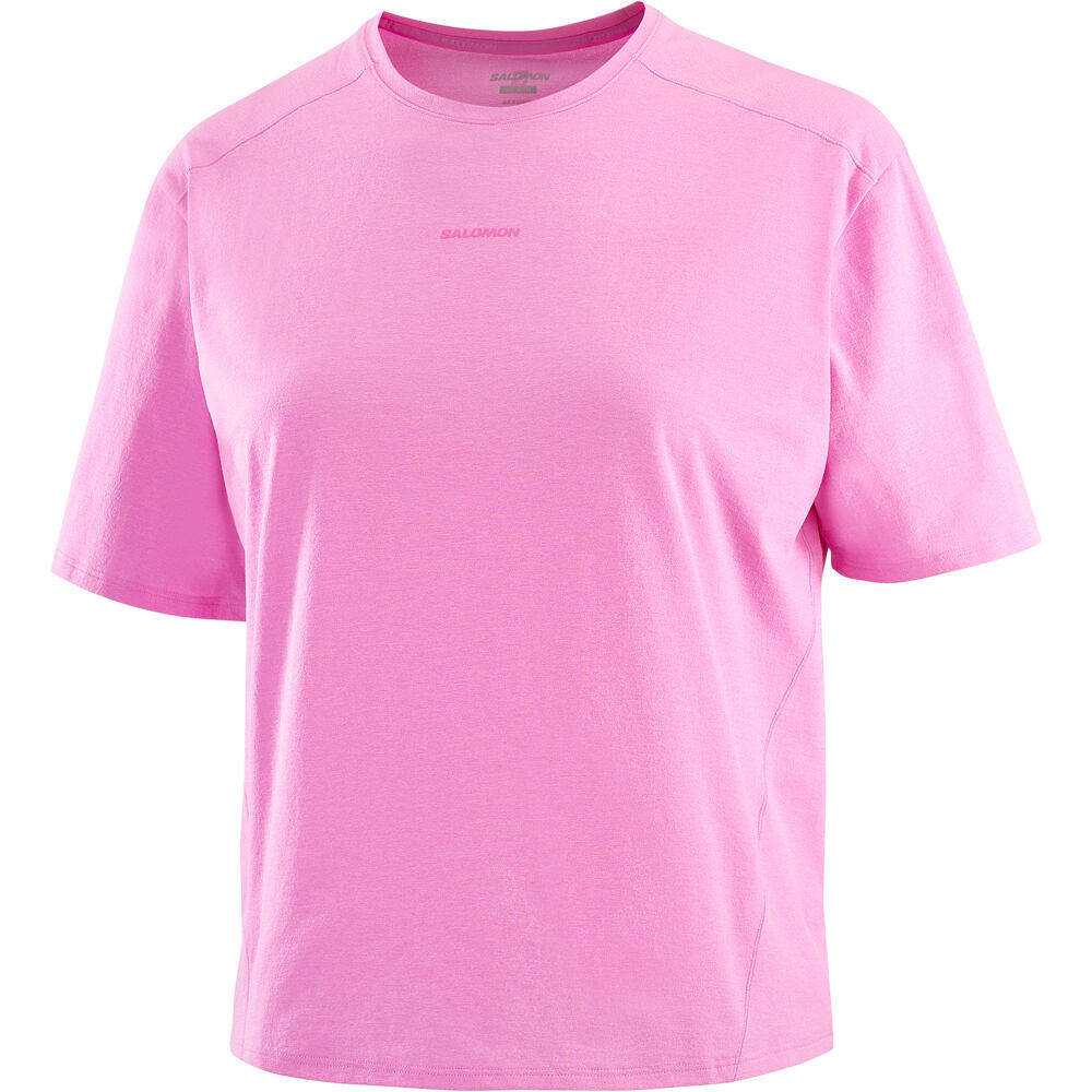 Salomon chaqueta outdoor mujer TRACKLINE ROSA 04
