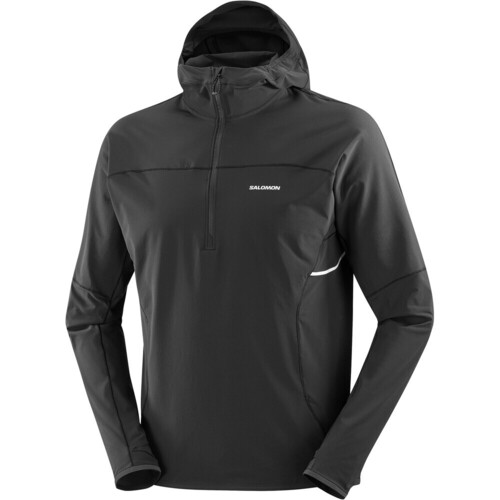 Salomon CHAQUETA RUNNING HOMBRE SENSE AERO HYBRID NEGRO