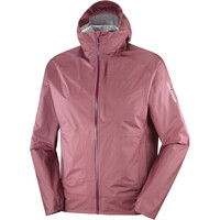 Salomon CHAQUETA TRAIL RUNNING HOMBRE BONATTI WATERPROOF AZUL vista detalle