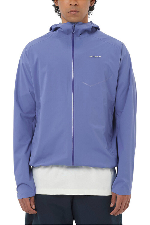 Salomon CHAQUETA TRAIL RUNNING HOMBRE BONATTI WATERPROOF AZUL