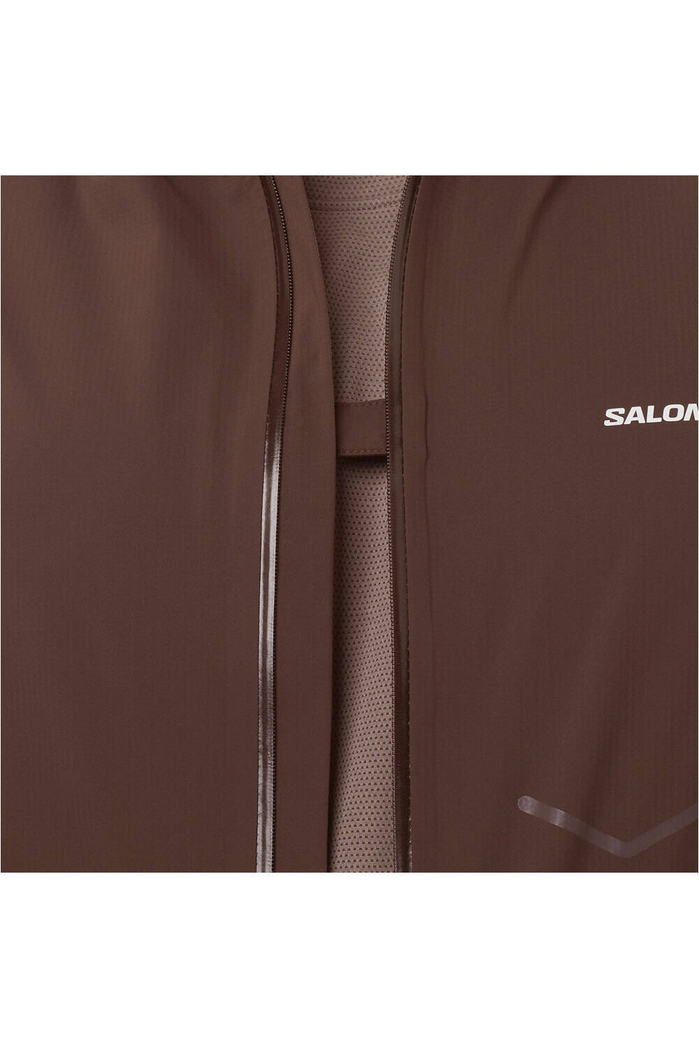 Salomon CHAQUETA TRAIL RUNNING HOMBRE BONATTI WATERPROOF MARRON 05