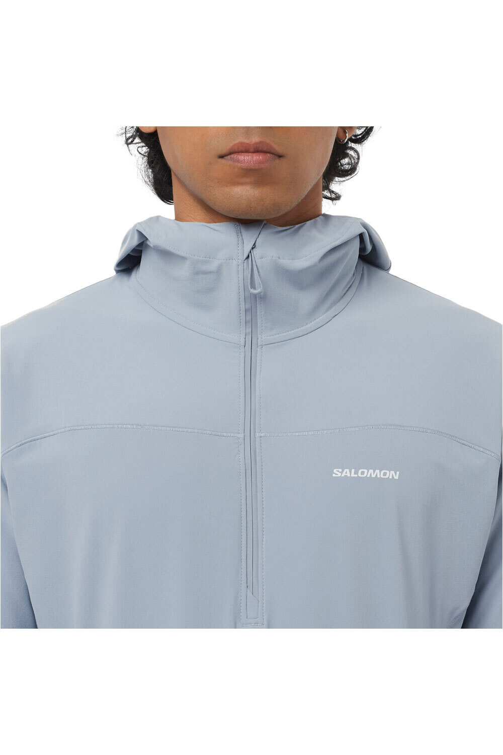 Salomon CHAQUETA TRAIL RUNNING HOMBRE SENSE AERO HYBRID AZUL 03