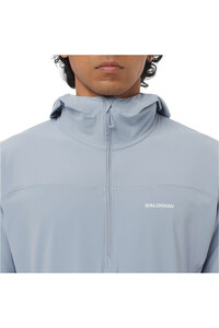 Salomon CHAQUETA TRAIL RUNNING HOMBRE SENSE AERO HYBRID AZUL 03