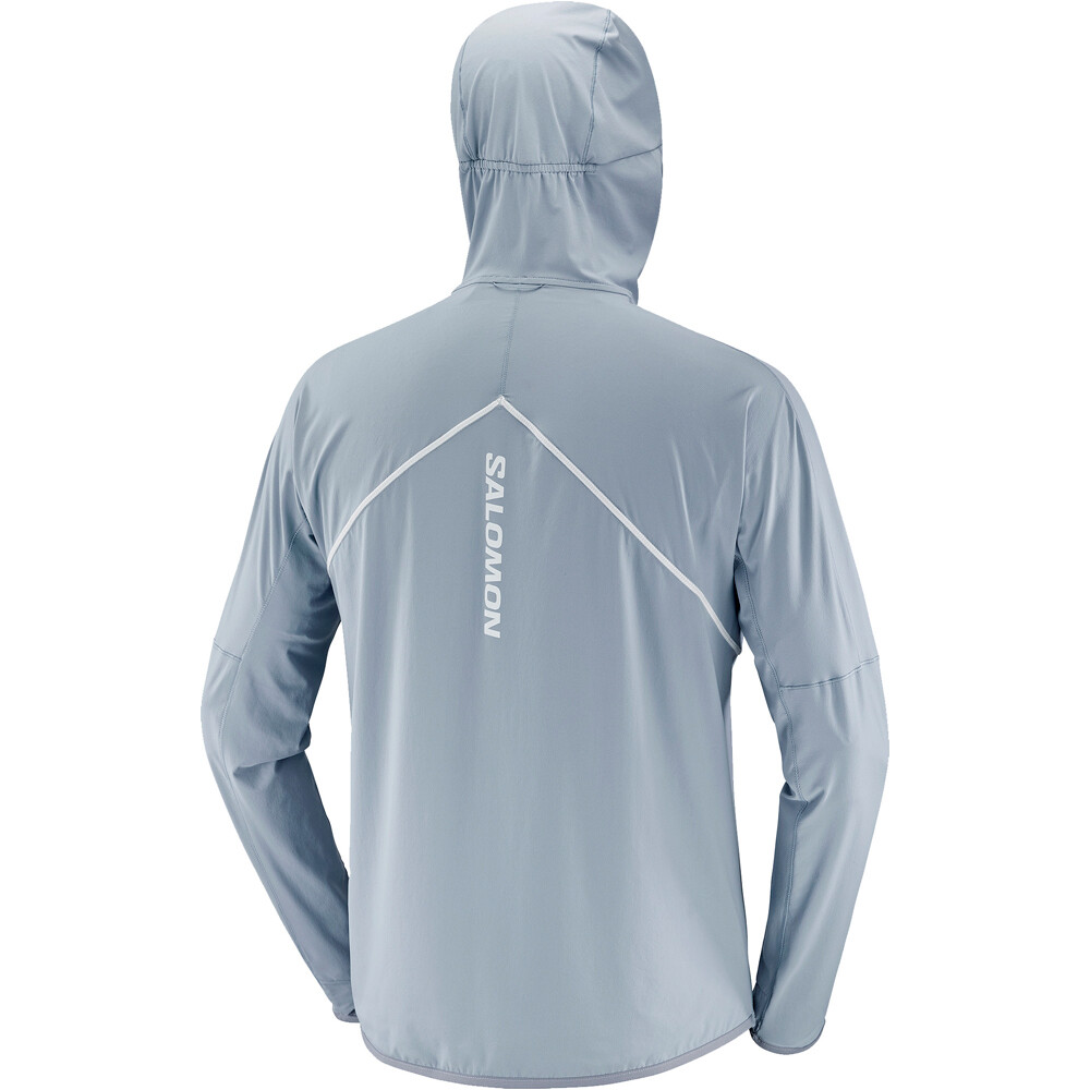 Salomon CHAQUETA TRAIL RUNNING HOMBRE SENSE AERO HYBRID AZUL 06