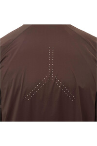 Salomon CHAQUETA TRAIL RUNNING HOMBRE SENSE AERO WIND MARRON vista detalle