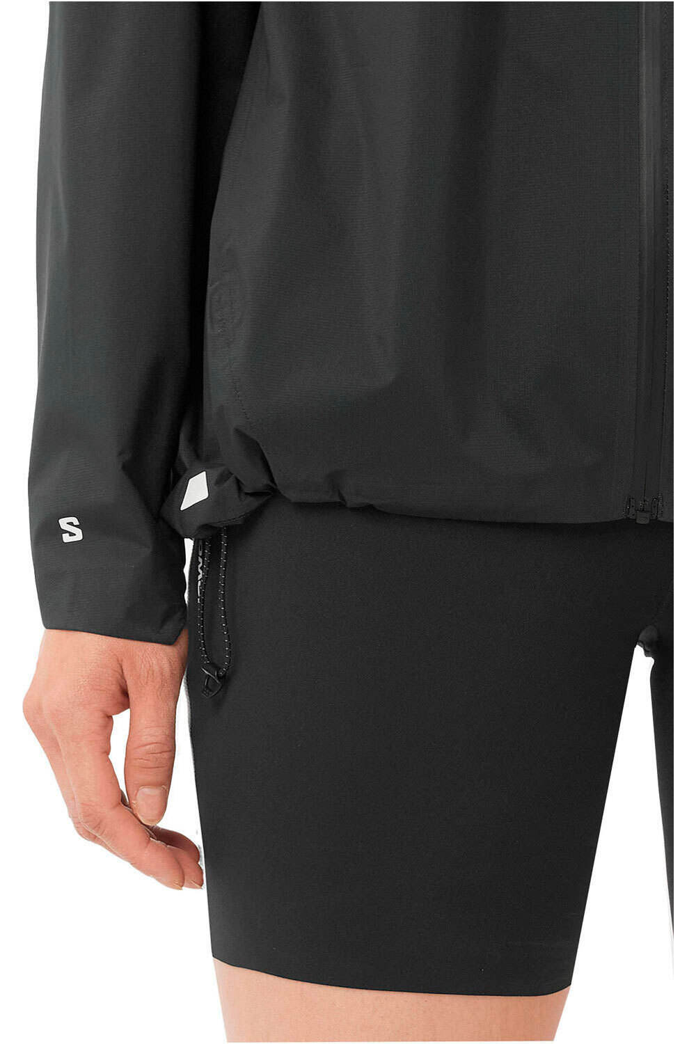 Salomon CHAQUETA TRAIL RUNNING MUJER BONATTI PRO NEGRO 04