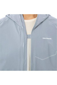 Salomon CHAQUETA TRAIL RUNNING MUJER BONATTI WATERPROOF AZUL 03