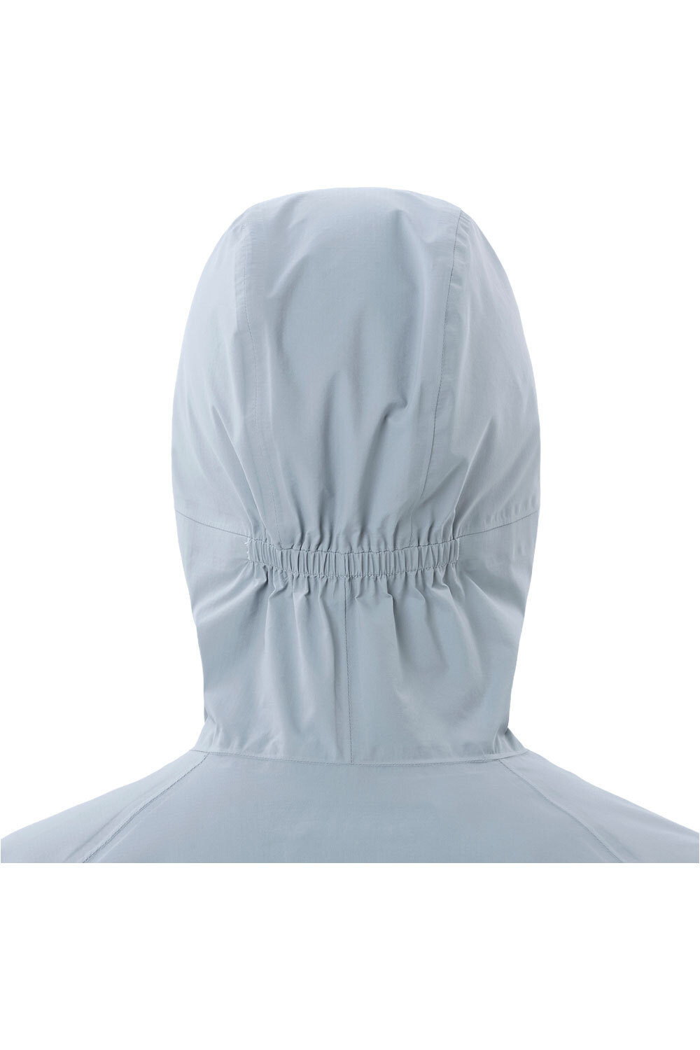 Salomon CHAQUETA TRAIL RUNNING MUJER BONATTI WATERPROOF AZUL vista detalle