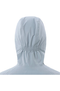 Salomon CHAQUETA TRAIL RUNNING MUJER BONATTI WATERPROOF AZUL vista detalle