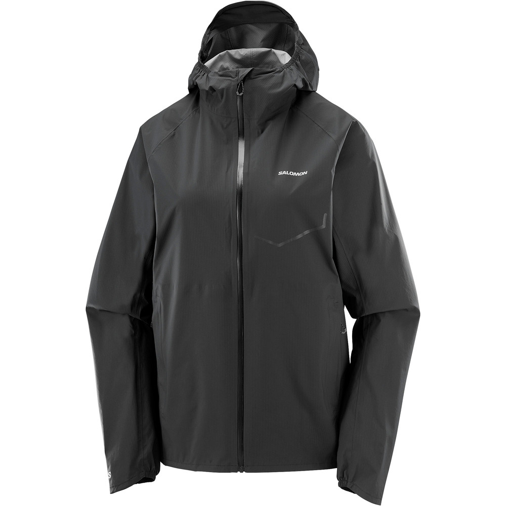 Salomon CHAQUETA TRAIL RUNNING MUJER BONATTI WATERPROOF NEGRO 06