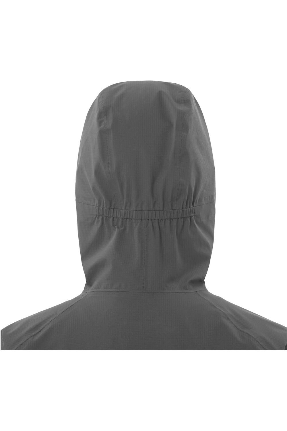 Salomon CHAQUETA TRAIL RUNNING MUJER BONATTI WATERPROOF NEGRO vista detalle