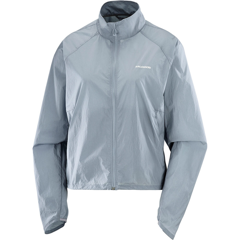 Salomon CHAQUETA TRAIL RUNNING MUJER SHKOUT FLY AZUL 04