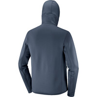 Salomon forro polar hombre OUTLINE WARM AZUL 05