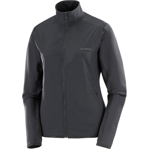Salomon forro polar mujer ESSENTIAL LIGHTWARM HYBRID NEGRO
