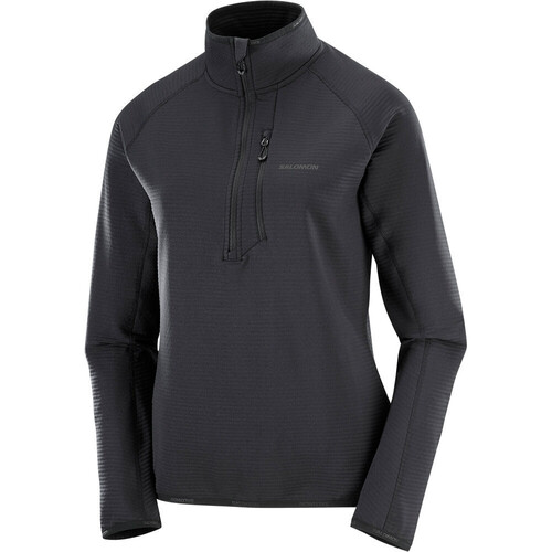 Salomon forro polar mujer ESSENTIAL LIGHTWARM NEGRO