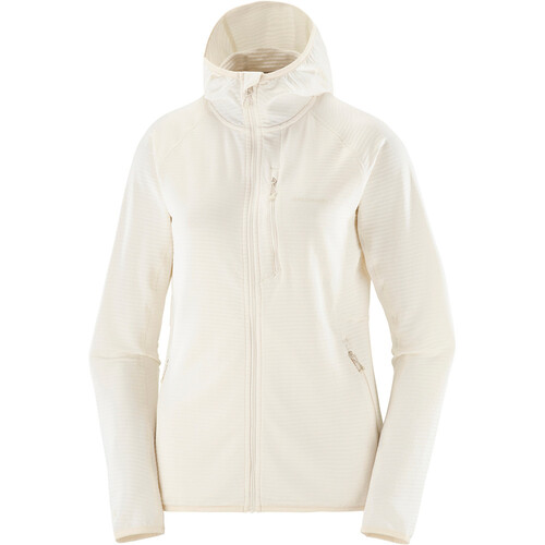 Salomon forro polar mujer SNTIAL LIGHTWARM HD BLANCO