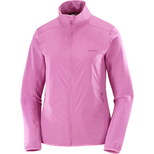 Salomon forro polar mujer SNTIAL LIGHTWARM HYBRID ROSA