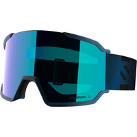 Salomon gafas ventisca GOGGLES S/VIEW 3 DRESS BLUE/Mid Blue AZUL vista frontal