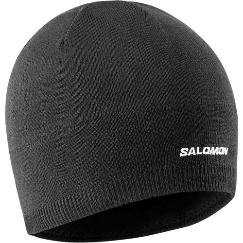 SALOMON BEANIE negro