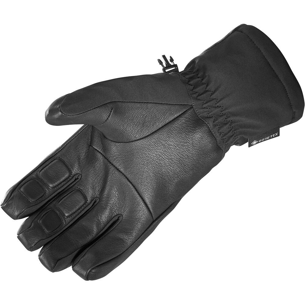 Salomon guantes esquí hombre PROPELLER GORE-TEX NEGRO vista trasera