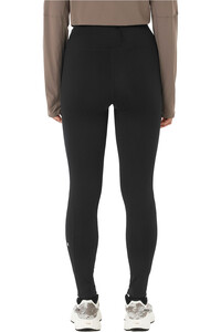 Salomon malla larga mujer SHKOUT CORE NEGRO vista trasera