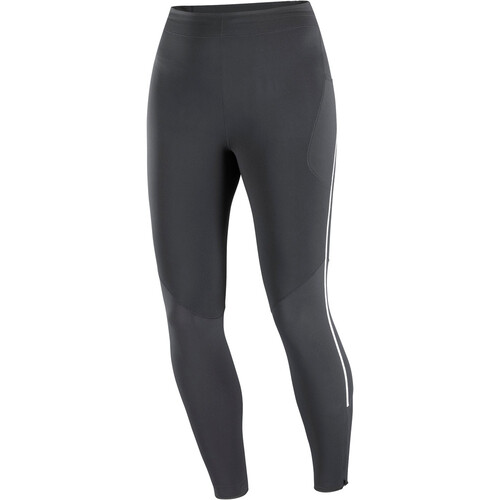 Salomon mallas trail running cortas mujer SENSE STOW NEGRO