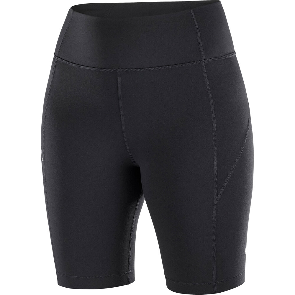 Salomon mallas trail running cortas mujer SHKOUT BLIS NEGRO 04