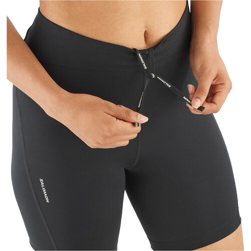 Salomon mallas trail running cortas mujer SHKOUT CORE NEGRO