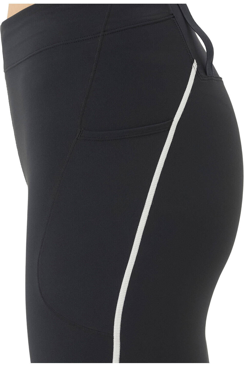Salomon mallas trail running largas mujer SENSE AERO STOW 6 NEGRO 04