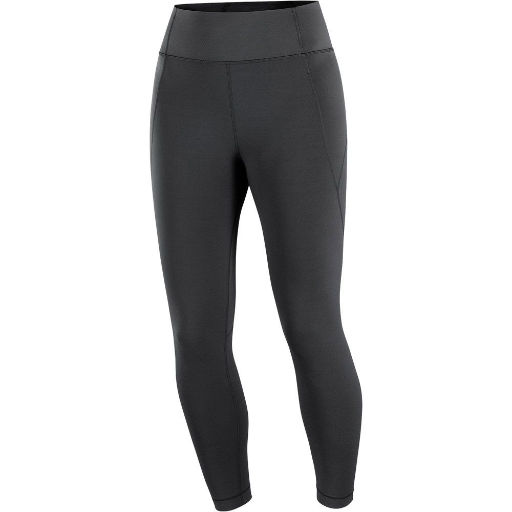 Salomon mallas trail running largas mujer SHKOUT BLISS NEGRO 04