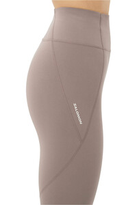 Salomon mallas trail running largas mujer SHKOUT BLISS NEGRO vista detalle