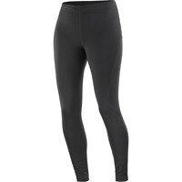 Salomon mallas trail running largas mujer SHKOUT CORE WARM NEGRO vista detalle