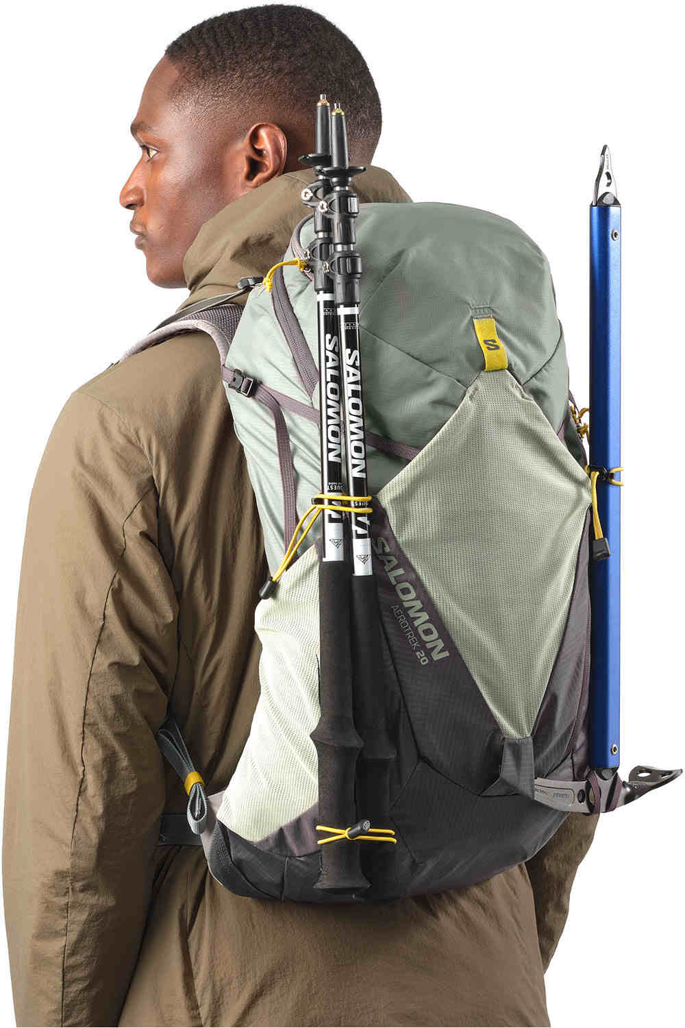 Salomon mochila montaña AEROTREK 20 GRIS 06