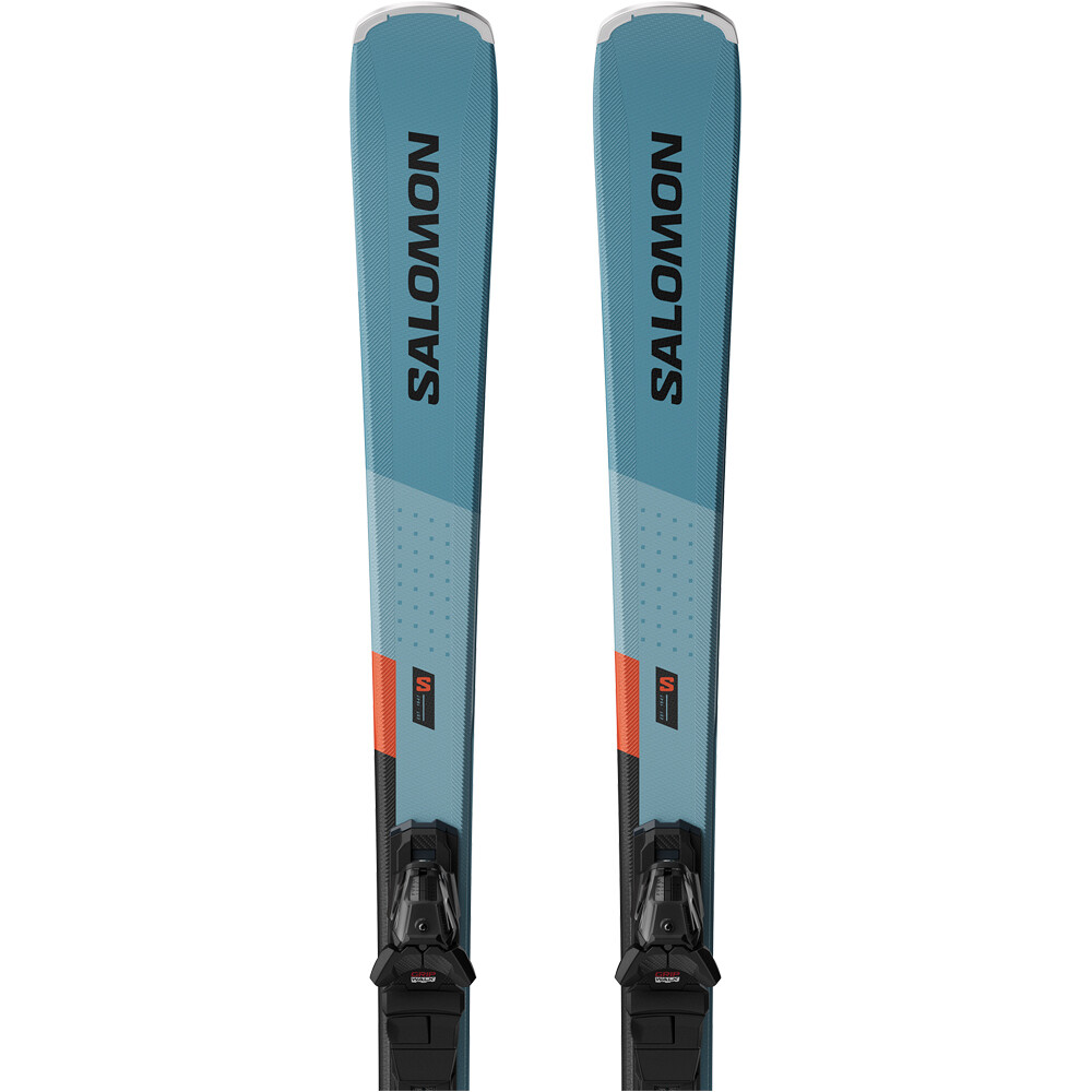 Salomon pack esquí y fijacion E S/MAX 6 + M10 GW L80 T Tea  03