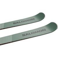 Salomon pack esquí y fijacion SKI SET E S/MAX 8 + M11 GW L80 OILGR  04