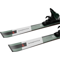 Salomon pack esquí y fijacion SKI SET E S/MAX 8 + M11 GW L80 OILGR  05