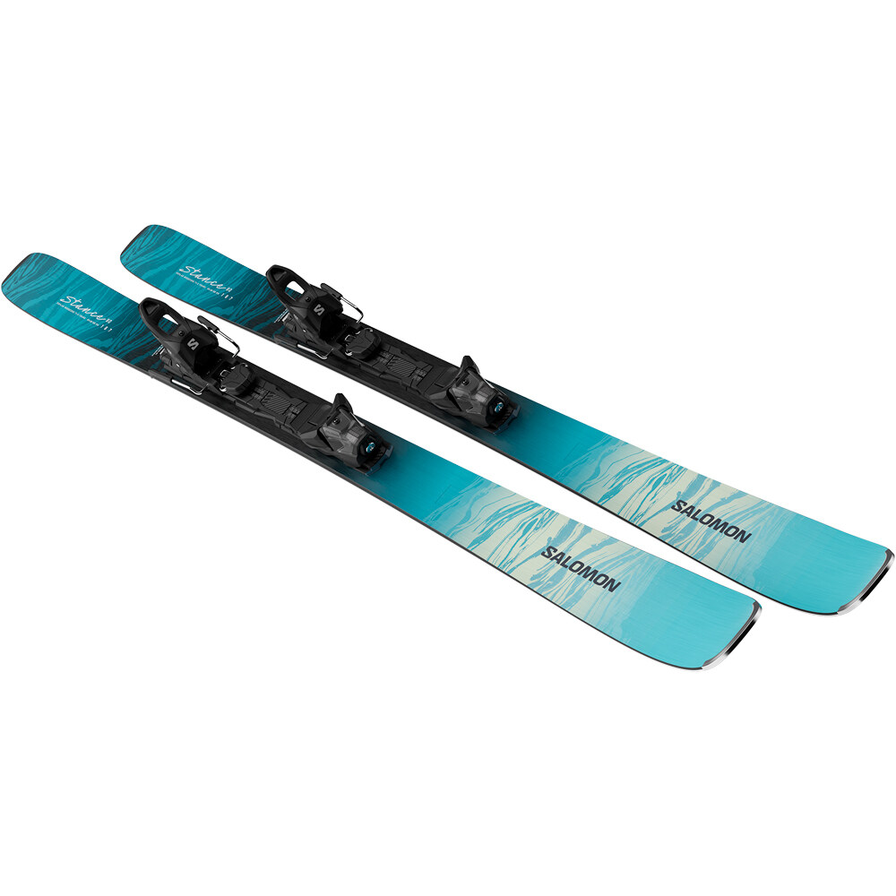 Salomon pack esquí y fijacion SKI SET E STANCE W 80 + M10 GW L80 A AZUL 03