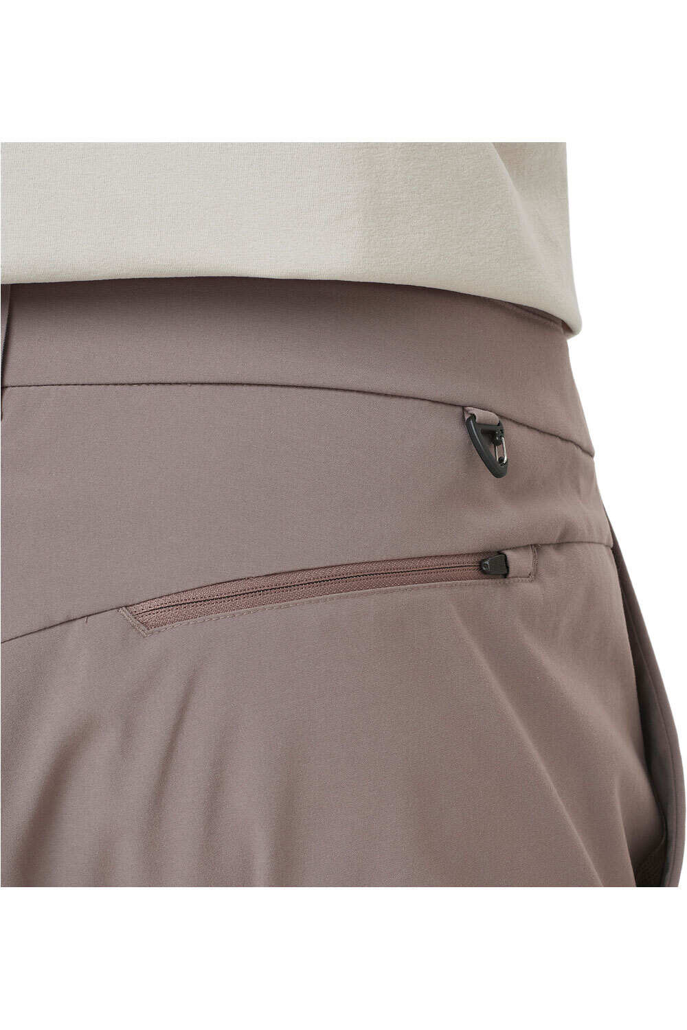 Salomon pantalón corto montaña hombre OUTERPATH UTILITY NEGRO vista detalle